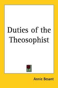 Duties of the Theosophist