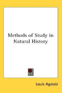 Methods of Study in Natural History