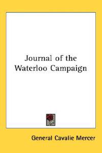 Bokomslag för "Journal of the Waterloo Campaign"