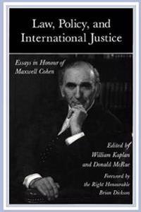 Law, Policy, and International Justice