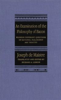 Examination of the Philosophy of Bacon
