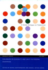 Global Dialogue on Federalism Booklet Series