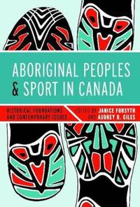 Kirjan kansi "Aboriginal Peoples and Sport in Canada"