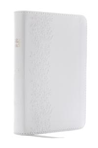 NKJV, Bride's Bible, Leathersoft, White, Red Letter, Comfort Print