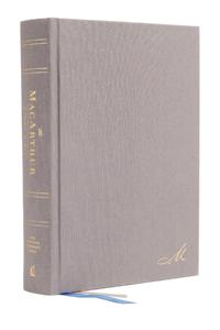 NASB, MacArthur Study Bible, Gray Hardcover, 1995 Text, Comfort Print