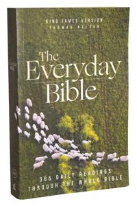 KJV, The Everyday Bible, Paperback, Red Letter, Comfort Print