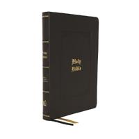 KJV, Personal Size Large Print Reference Bible, Vintage Series, Black Leathersoft, Red Letter, Thumb Indexed, Comfort Print