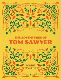 Kirjan kansi "The Adventures of Tom Sawyer"