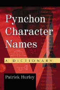 Pynchon Character Names