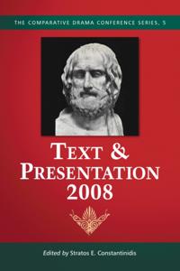 The Comparative Drama Conference Series