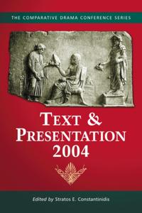 The Comparative Drama Conference Series