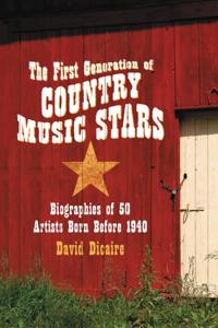 First Generation of Country Music Stars