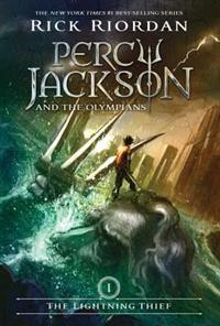 Kirjan kansi Percy Jackson and the Olympians, Book One the Lightning Thief (Percy Jackson and the Olympians, Book One)