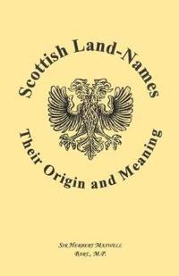 Bokomslag för "Scottish Land-names"