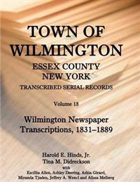 Town of Wilmington, Essex County, New York, Transcribed Serial Records, Volume 18