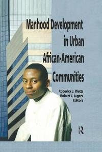 Kirjan kansi "Manhood Development in Urban African-American Communities"