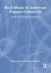 Kirjan kansi "Rock Music in American Popular Culture III"
