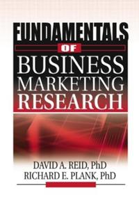 Bokomslag för "Fundamentals of Business Marketing Research"