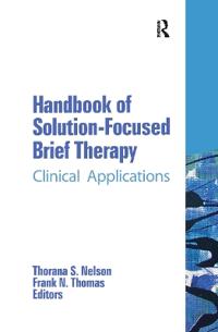 Handbook of Solution-Focused Brief Therapy