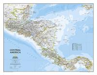Central America Classic Map [Tubed]
