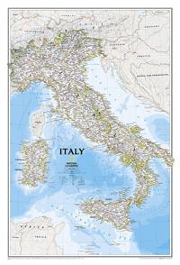 Italy Classic Map [Tubed]