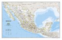 Mexico Classic Map [Laminated]