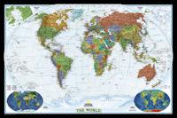 World Decorator Map [Tubed]