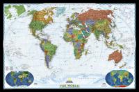World Decorator Map [Laminated]