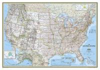 United States Classic Map [Laminated]