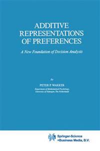 Additive Representations of Preferences