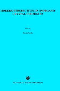 Modern Perspectives in Inorganic Crystal Chemistry