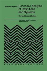 Bokomslag for "Economic Analysis of Institutions and Systems"