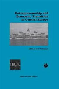 Kirjan kansi "Entrepreneurship and Economic Transition in Central Europe"