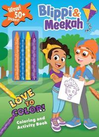 BLIPPI & MEEKAH LOVE TO COLOR