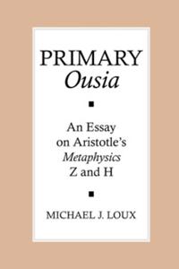 Primary "Ousia"