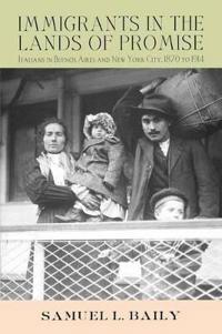 Kirjan kansi "Immigrants in the Lands of Promise"