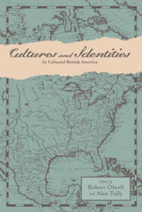 Kirjan kansi "Cultures and Identities in Colonial British America"