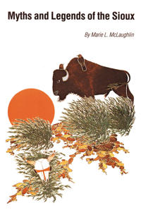 Kirjan kansi "Myths and Legends of the Sioux"