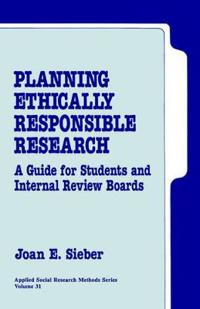 Planning Ethically Responsible Research