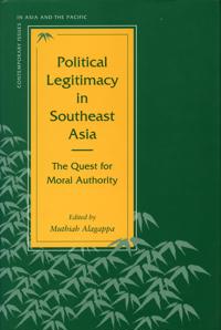 Kirjan kansi "Political Legitimacy in Southeast Asia"