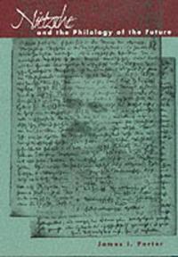 Kirjan kansi "Nietzsche and the Philology of the Future"