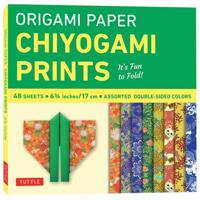 Origami Paper 48 Sheet Chiyogami Prints 6 3/4" (17 cm)