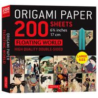 Origami Paper 200 sheets Floating World 6 3/4" (17 cm)