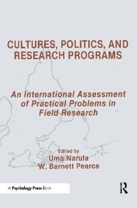 Bokomslag for "Cultures, Politics, and Research Programs"