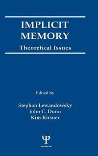 Kirjan kansi "Implicit Memory"