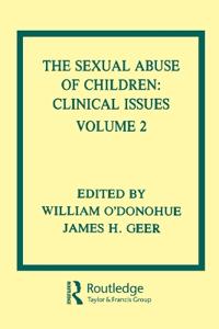 Bokomslag för "The Sexual Abuse of Children"