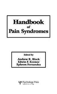 Bokomslag för "Handbook of Pain Syndromes"