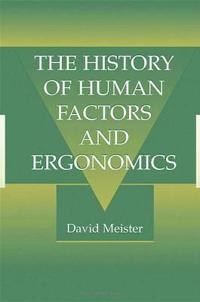 Kirjan kansi "The History of Human Factors and Ergonomics"