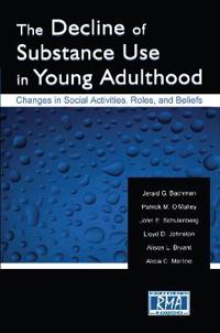 Kirjan kansi "The Decline of Substance Use in Young Adulthood"