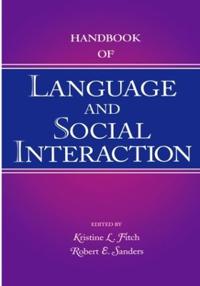 Bokomslag för "Handbook of Language and Social Interaction"